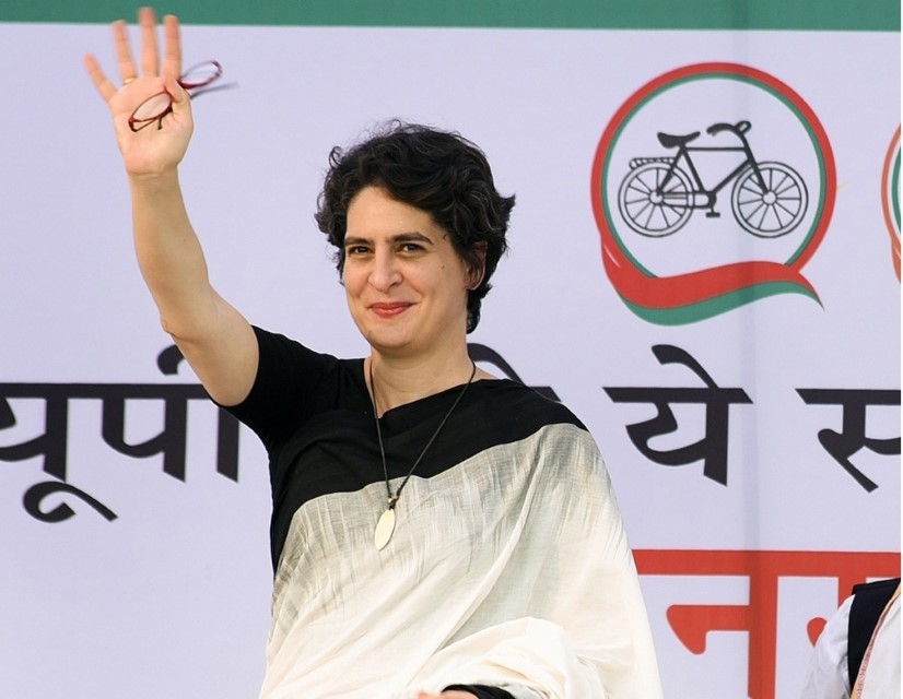 यूपी कांग्रेस प्रमुख की गिरफ्तारी अलोकतांत्रिक : प्रियंका गांधी