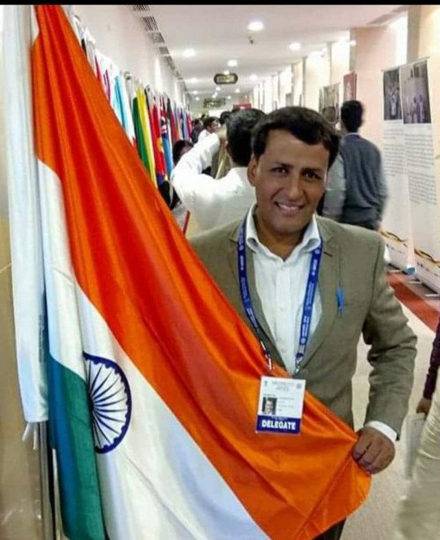 राष्ट्रीय शिक्षक पुरस्कार के लिए चुने जाने पर सुरेंद्र सिंह को एनडीएमसी ने दी बधाई
