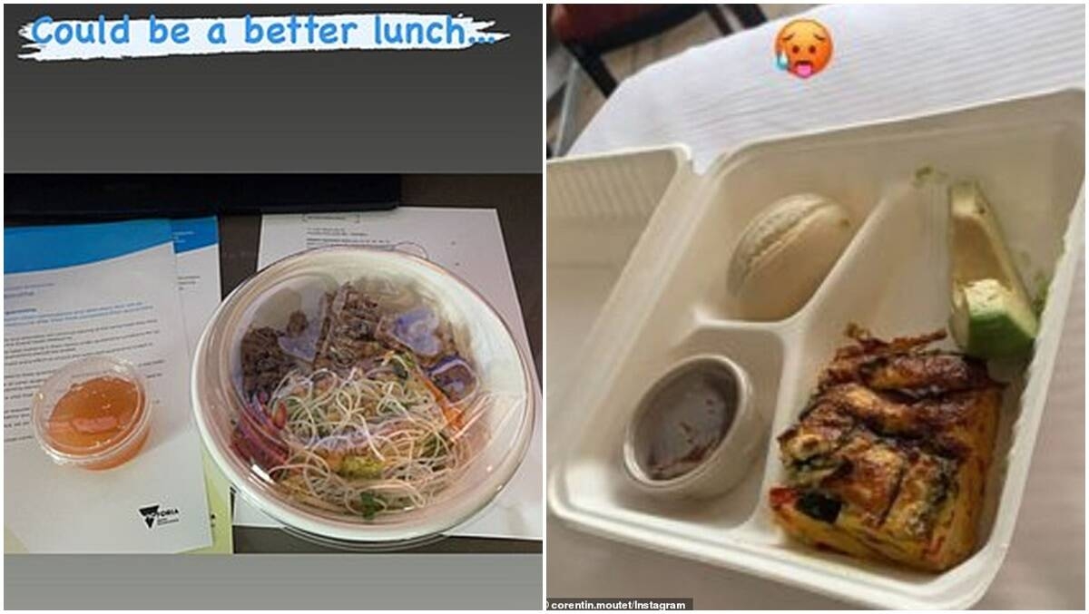 ऑस्ट्रेलियन ओपन के लिए क्वारंटीन हुए खिलाड़ियों ने खाने को लेकर की शिकायत