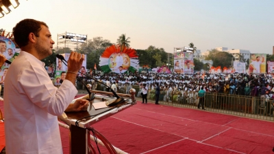 सरकार चाहती है कि कॉरपोरेट्स हर कारोबार को नियंत्रित करें : राहुल गांधी
