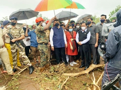 महाराष्ट्र बाढ़ : केंद्रीय मंत्री नारायण राणे ने दिया केंद्र की मदद का आश्वासन