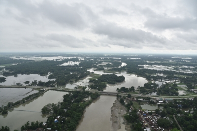 असम में बाढ़ से स्थिति बिगड़ी, करीब 1.33 लाख लोग प्रभावित