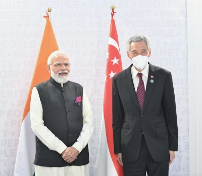 पीएम मोदी सिंगापुर के समकक्ष से मिले, जलवायु परिवर्तन, कोविड पर हुई चर्चा