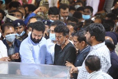पुनीत राजकुमार के निधन से जूनियर एनटीआर गमगीन