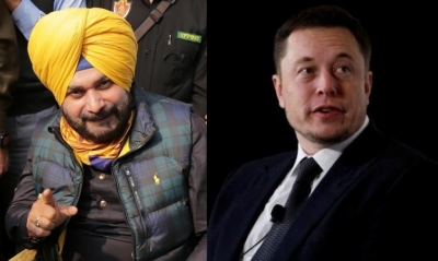 एलन मस्क को लुधियाना में टेस्ला की इकाई स्थापित करने के लिए सिद्धू ने आमंत्रित किया