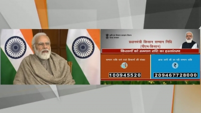 पीएम किसान सम्मान निधि के लाभार्थियों की सूची में यूपी, महाराष्ट्र शीर्ष पर