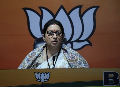 पीएम मोदी की सुरक्षा में चूक के मामले में देर से जागी सोनिया गांधी ने कांग्रेस सरकार की गलती को स्वीकार कर लिया – स्मृति ईरानी