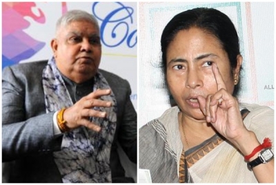 राज्यपाल धनखड़ ने पुलिस अधिकारी की खिंचाई करने को लेकर सीएम ममता पर साधा निशाना