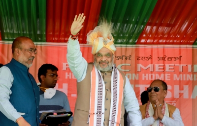 मणिपुर में स्थायी शांति के लिए सभी उग्रवादी संगठनों से बात करेगी सरकार: शाह