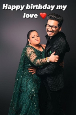हर्ष लिंबाचिया ने पत्नी, कॉमेडियन भारती सिंह को उनके जन्मदिन पर दी बधाई