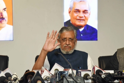 राहुल के खिलाफ मानहानि मामले में बयान दर्ज कराने के बाद सुशील मोदी ने कहा- कांग्रेस एक डूबता जहाज
