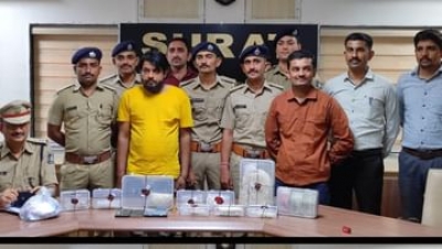 गुजरात के सूरत में 2 किलो एमडी ड्रग्स जब्त, एक गिरफ्तार