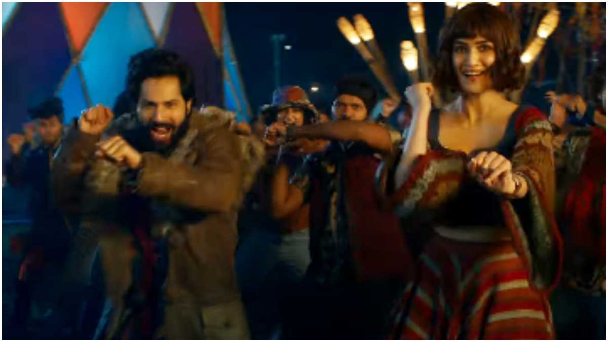 वरुण धवन- कृति सैनन की फिल्म भेड़िया का गाना ‘जंगल में कांड’ रिलीज