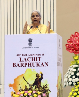 सीतारमण ने लचित बोरफुकन की 400वीं जयंती समारोह का उद्घाटन किया