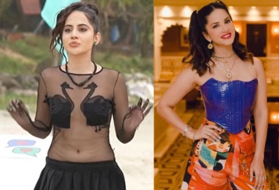 उर्फी जावेद ने सनी लियोनी से कहा- तुम मेरे कपड़ों का मुकाबला नहीं कर सकतीं