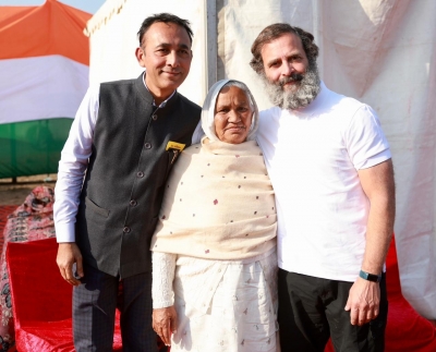 भारत जोड़ो यात्रा के पंजाब चरण में कांशीराम की बहन से मिले राहुल