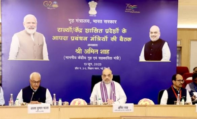 अमित शाह ने आपदा प्रबंधन मंत्रियों की बैठक में दी नसीहत : बचाव के उपायों को दें प्राथमिकता