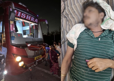 नोएडा से मध्य प्रदेश जा रही बस में हार्ट अटैक आने से युवक की मौत
