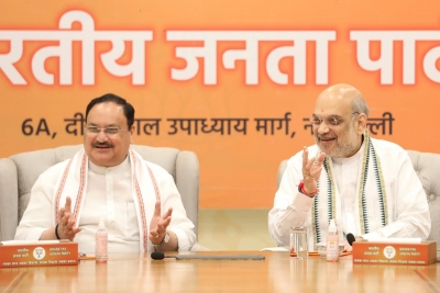 लोकसभा चुनाव को लेकर भाजपा में मंथन : शाह ने नड्डा और बीएल संतोष के साथ की दूसरी बैठक