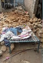 उत्तर प्रदेश : बिजनौर में बारिश के कारण कच्चा मकान गिरा, एक लड़की की मौत