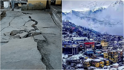 मानसून सीजन शुरू होने के बाद जोशीमठ में एक बार फिर से भू-धंसाव