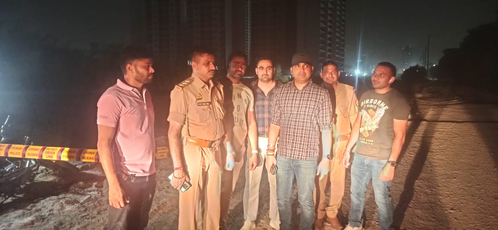 नोएडा : थाना सेक्टर 39 पुलिस और गैंगस्टरों के बीच हुई मुठभेड़, बदमाश गिरफ्तार