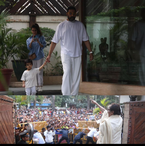 अमिताभ बच्चन ने दिखाई अपने नाती की झलक, शेयर किए दिल छू लेने वाले शब्द