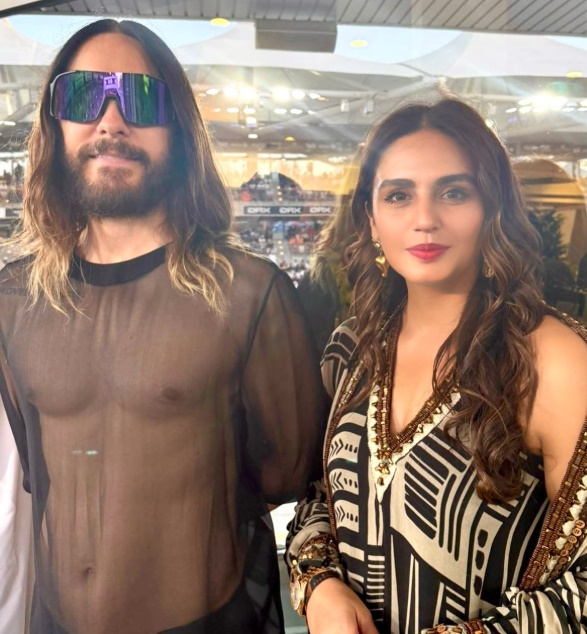 जेरेड लेटो के साथ दिखी हुमा कुरैशी, कहा – ‘मैं उनके काम की बहुत बड़ी प्रशंसक हूं’
