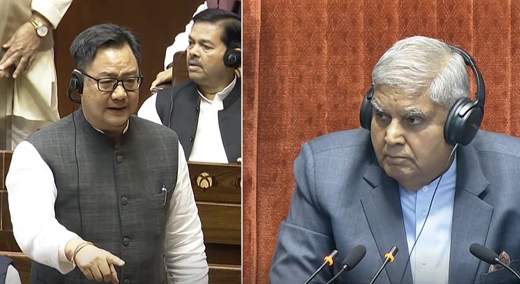 राहुल गांधी ने सांसदों पर हमला किया, देश से माफी मांगे कांग्रेस : किरेन रिजिजू