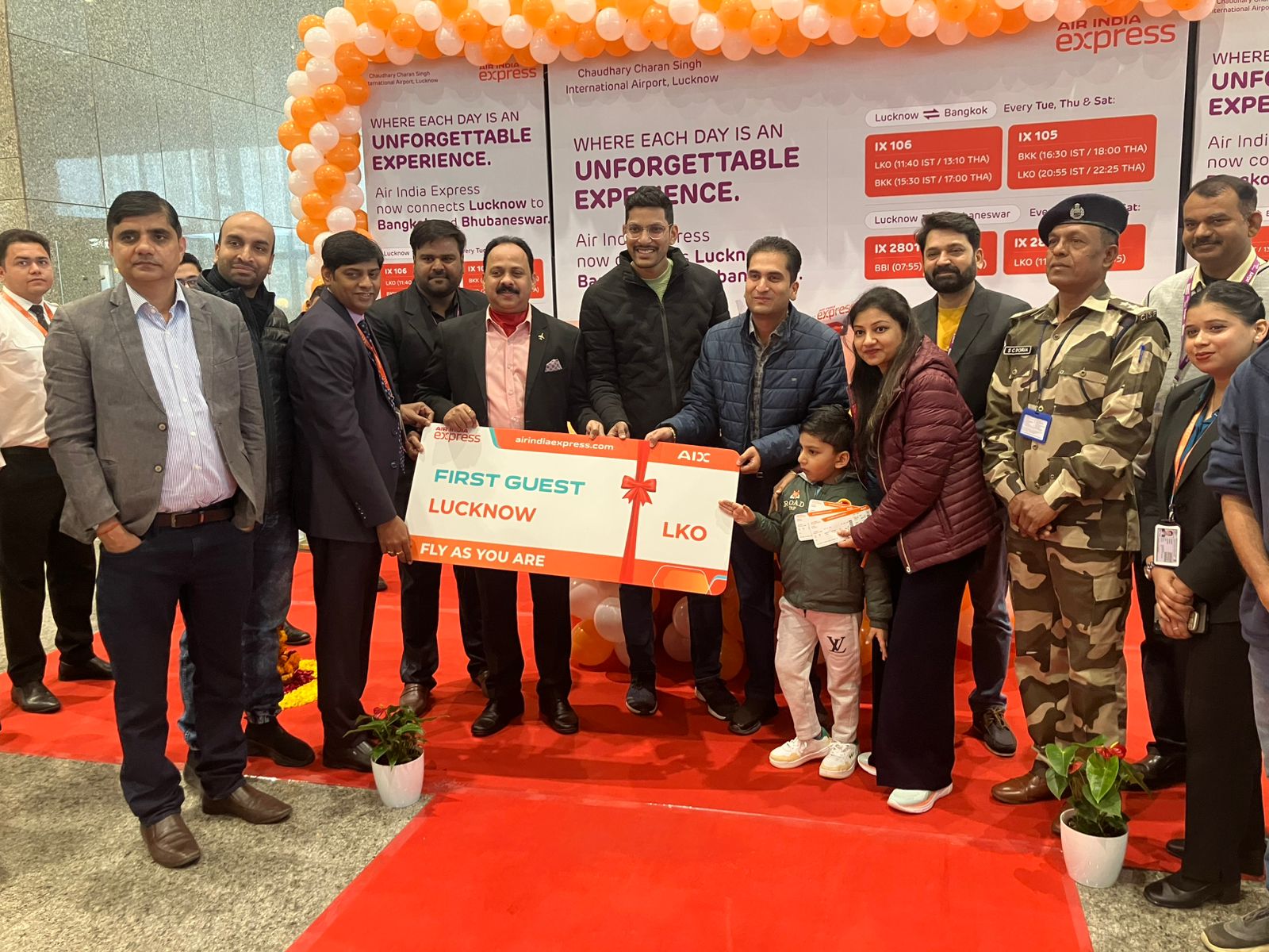 एयर इंडिया एक्सप्रेस द्वारा लखनऊ से बैंकॉक और भुवनेश्वर के लिए संचालित की जाएगी सीधी उड़ान