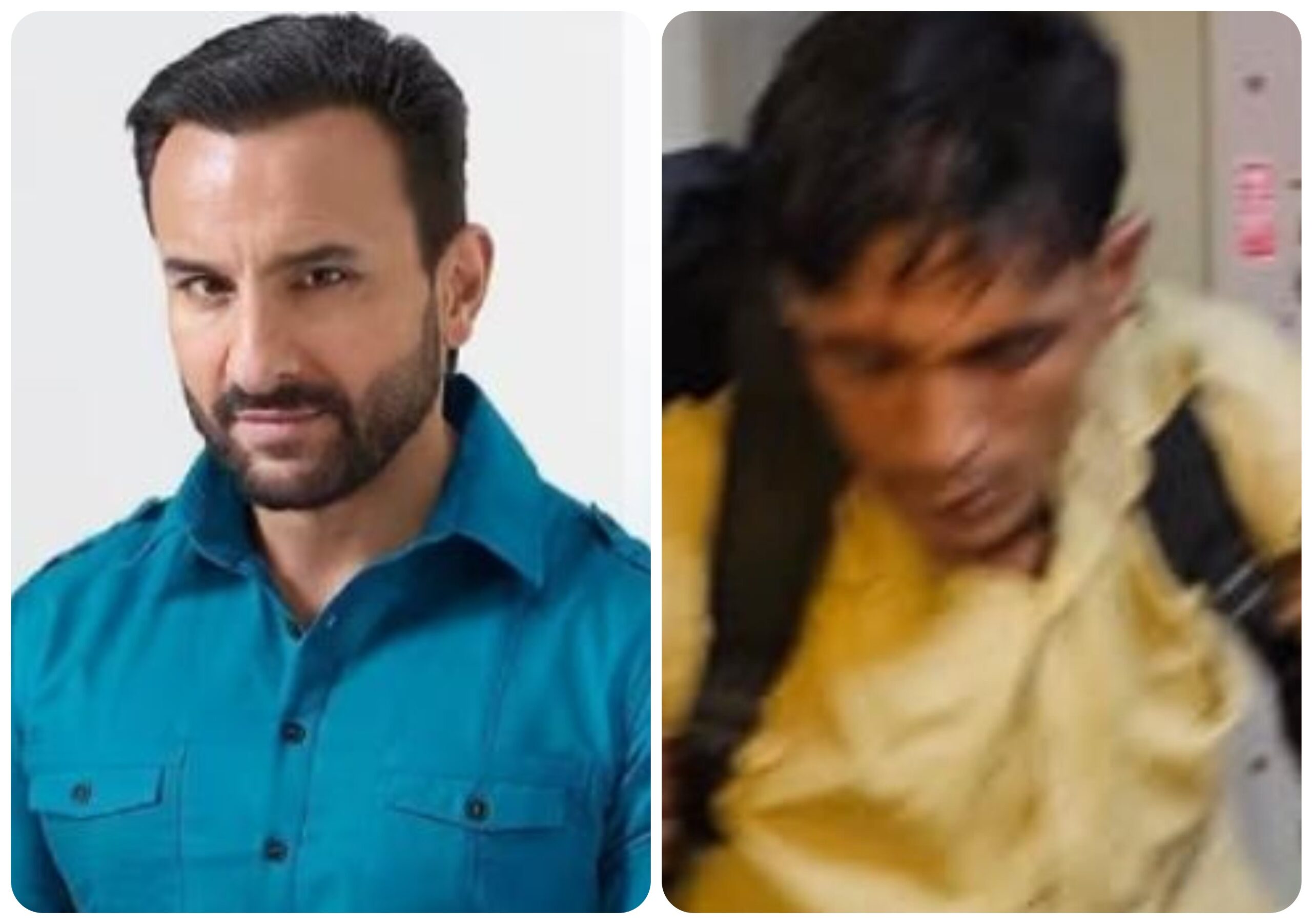 सैफ अली हमला मामला :  पहचान छिपाने के लिए कपड़े बदलता तो कभी जूते चुराता दिखा आरोपी