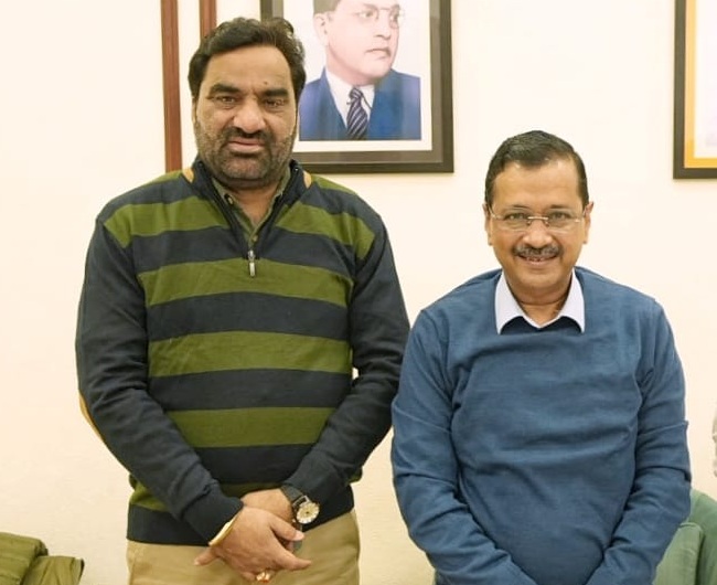 दिल्ली चुनाव : ‘आम आदमी पार्टी’ के लिए प्रचार करेंगे हनुमान बेनीवाल