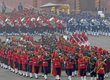 विजय चौक पर आज बीटिंग द रिट्रीट सेरेमनी के साथ गणतंत्र दिवस समारोह का होगा समापन