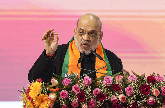 ‘5 फरवरी दिल्ली का आपदा से मुक्ति दिवस है’, झुग्गी बस्ती प्रधान सम्मेलन’ में बोले अमित शाह