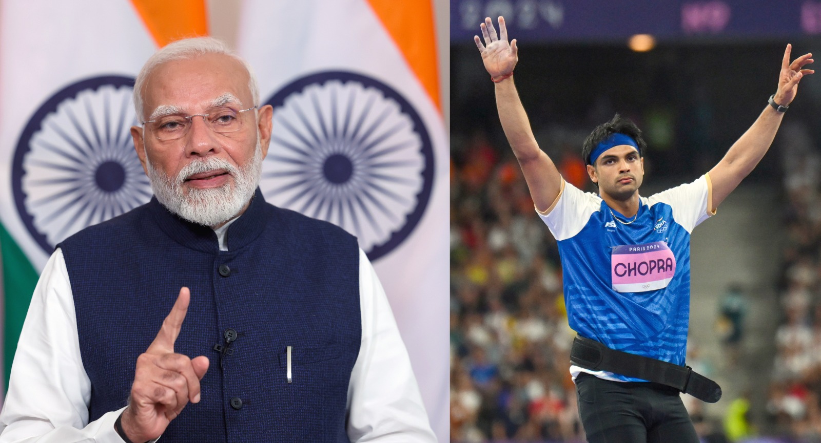 नीरज चोपड़ा ने मोटापे से लड़ने का दिया संदेश, प्रधानमंत्री मोदी ने किया समर्थन