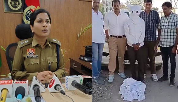 हरियाणा : फतेहाबाद की टोहाना पुलिस ने चार किलो हेरोइन के साथ आरोपी को दबोचा, 20 करोड़ है अनुमानित कीमत