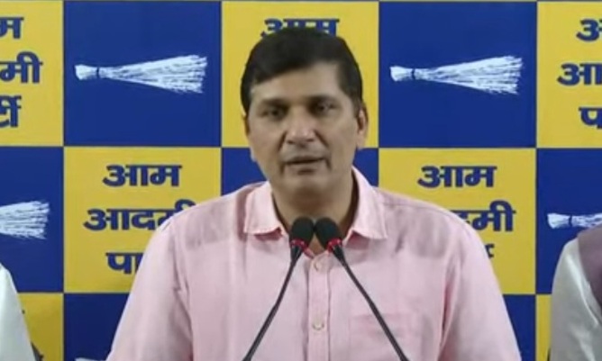 सौरभ भारद्वाज की सलाह, पाकिस्तान को रोके गए पानी को दिल्ली को दिया जाए