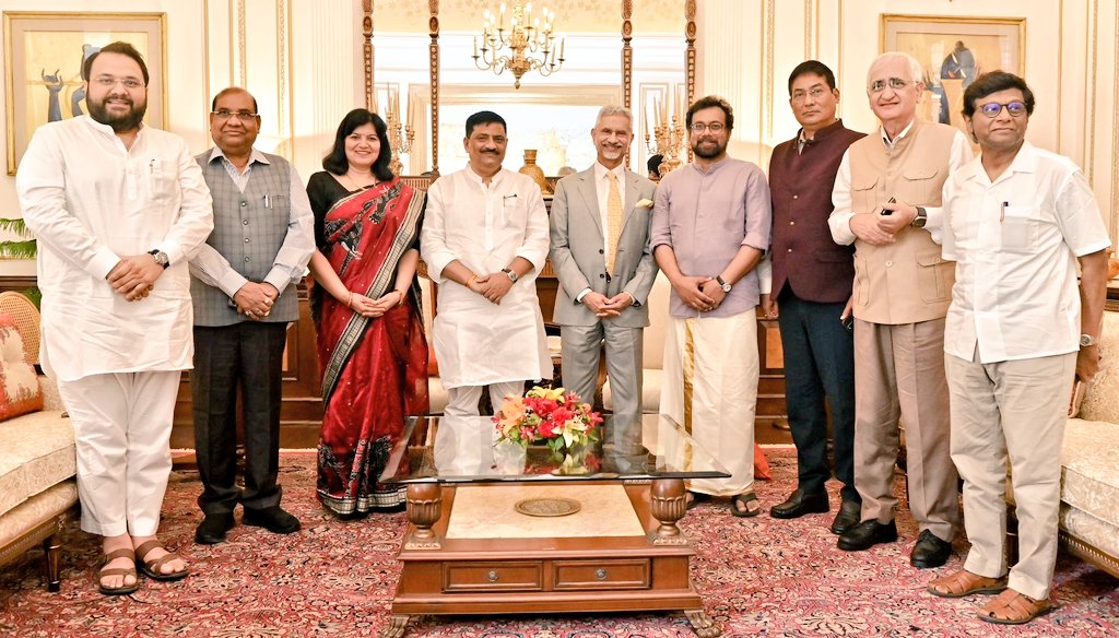 अपराजिता सारंगी ने विदेश मंत्री को दी ब्रीफिंग, कहा- प्रतिनिधिमंडल ने विदेश में मजबूती से रखी भारत की बात